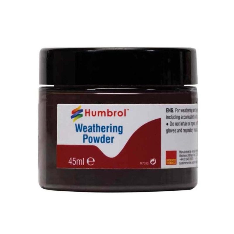 Humbrol Weathering Powder Black (45ml) AV0011