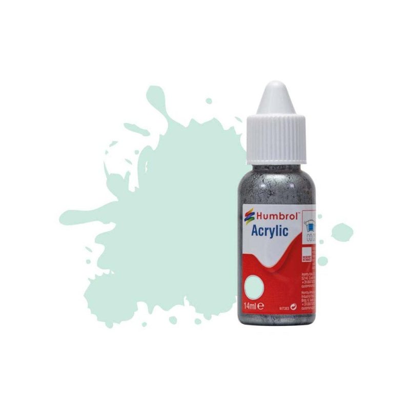 Humbrol Acrylic No 23 Duck Egg Blue Matt (14ml) DB0023