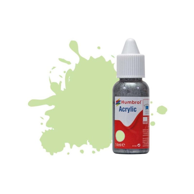 Humbrol Acrylic No 36 Pastel Green Matt (14ml) DB0036