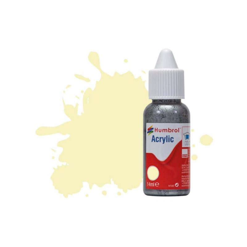 Humbrol Acrylic No 41 Ivory Gloss (14ml) DB0041