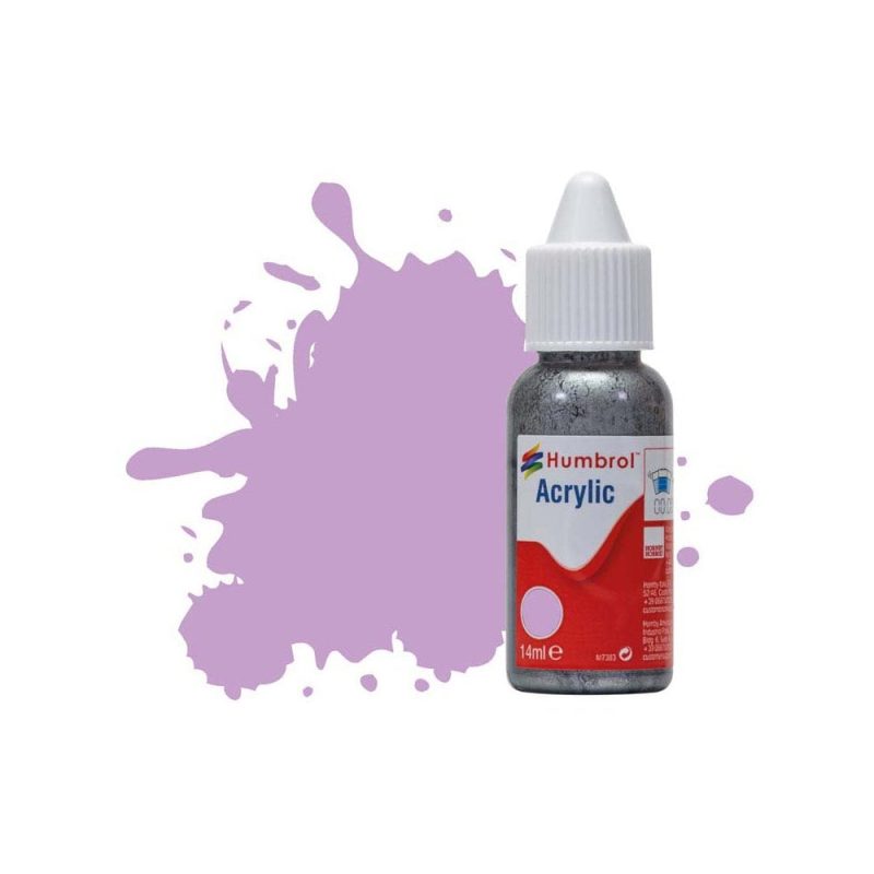 Humbrol Acrylic No 42 Pastel Violet Matt (14ml) DB0042