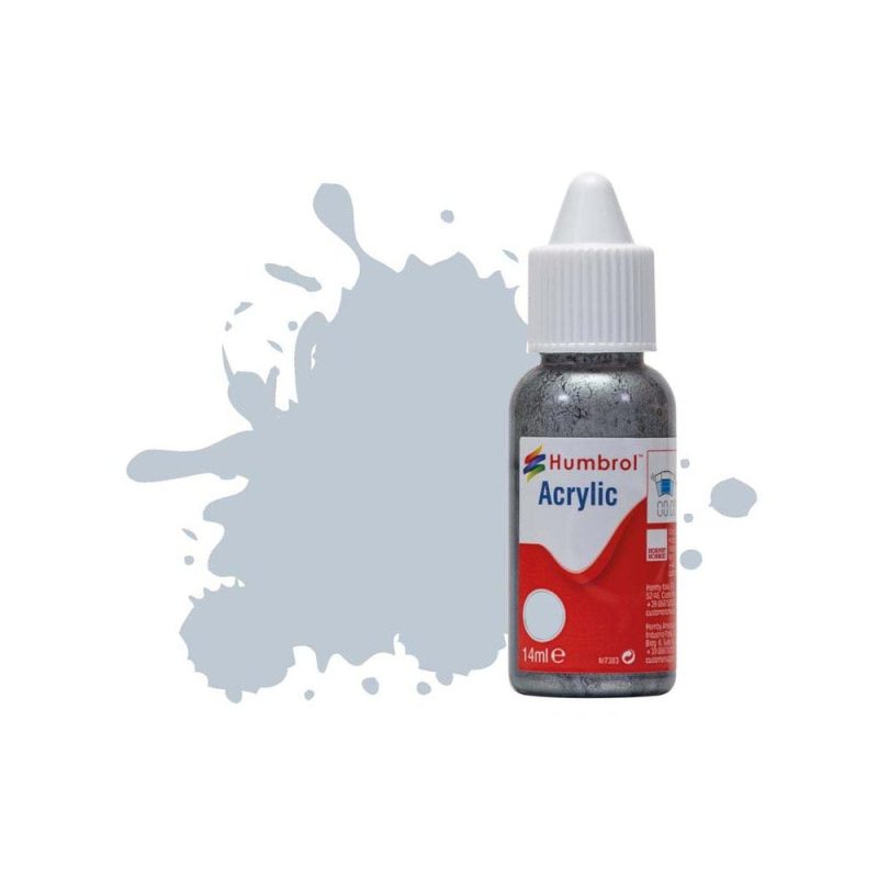 Humbrol Acrylic No 56 Aluminium Metallic (14ml) DB0056