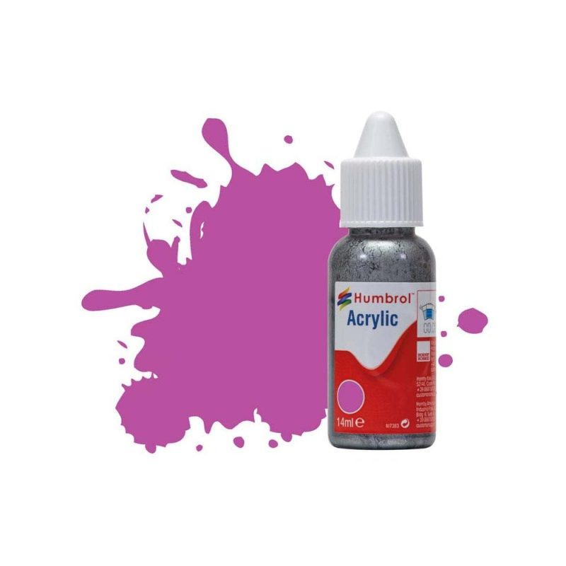 Humbrol Acrylic No 58 Magenta Matt (14ml) DB0058