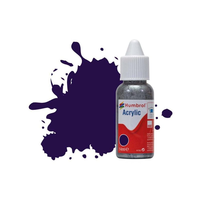 Humbrol Acrylic No 68 Purple Gloss (14ml) DB0068