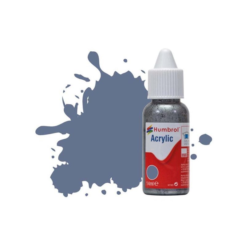Humbrol Acrylic No 96 RAF Blue Matt (14ml) DB0096