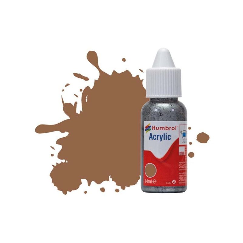 Humbrol Acrylic No 110 Natural Wood Matt (14ml) DB0110