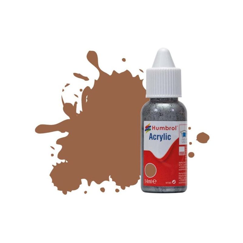 Humbrol Acrylic No 171 Antique Bronze Metallic (14ml) DB0171