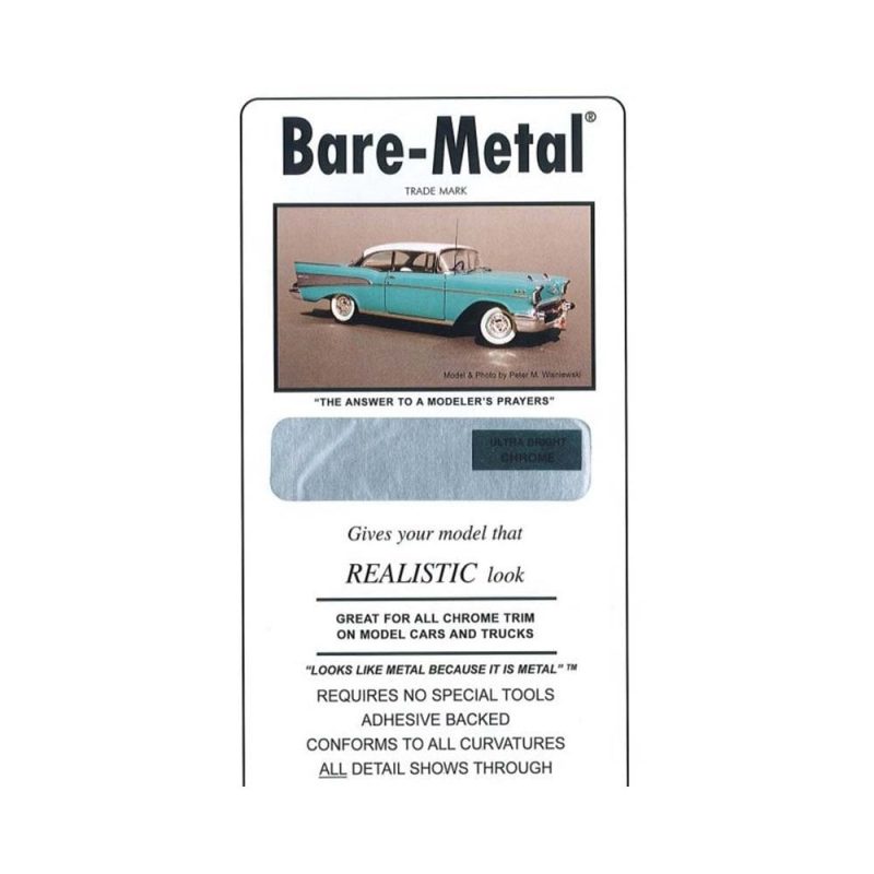 Bare Metal Ultra Bright Chrome Foil (300x160mm) BMF04