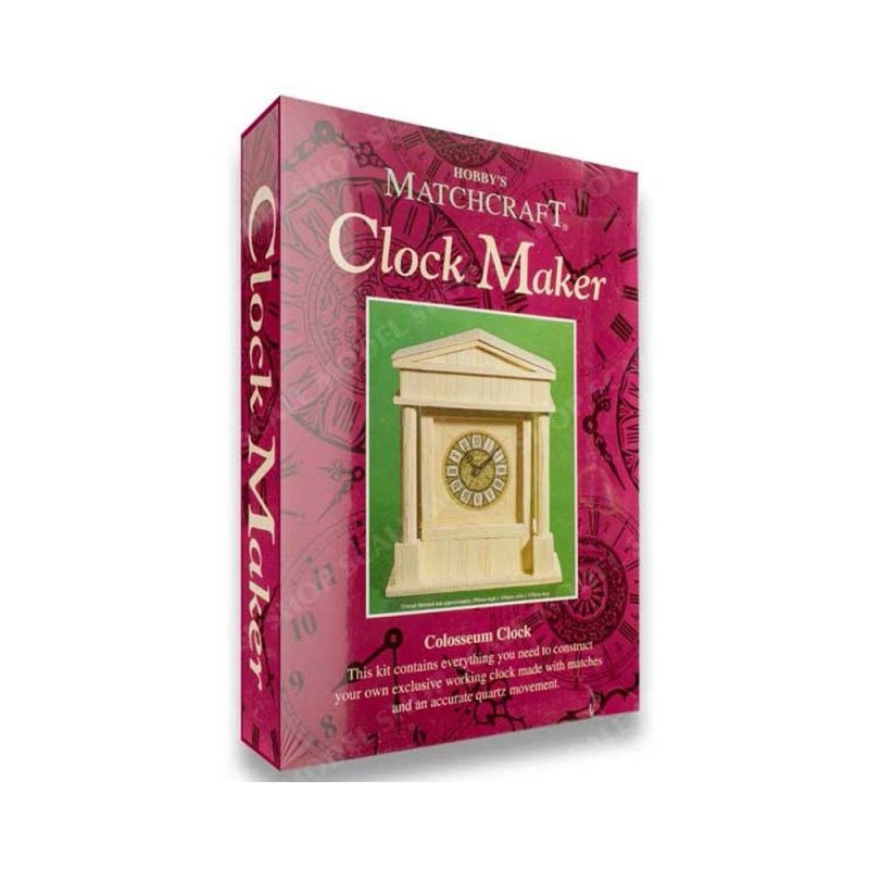 Matchcraft Colosseum Clock (Matchstick Kit)