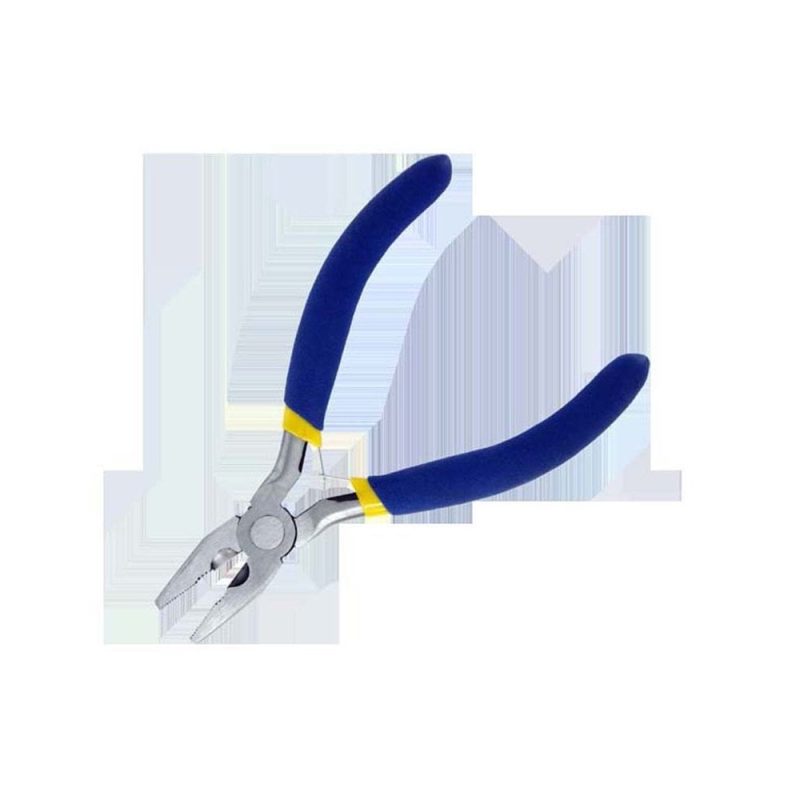 120mm Flat Nose Serrated Combination Pliers Modelcraft PPL6001