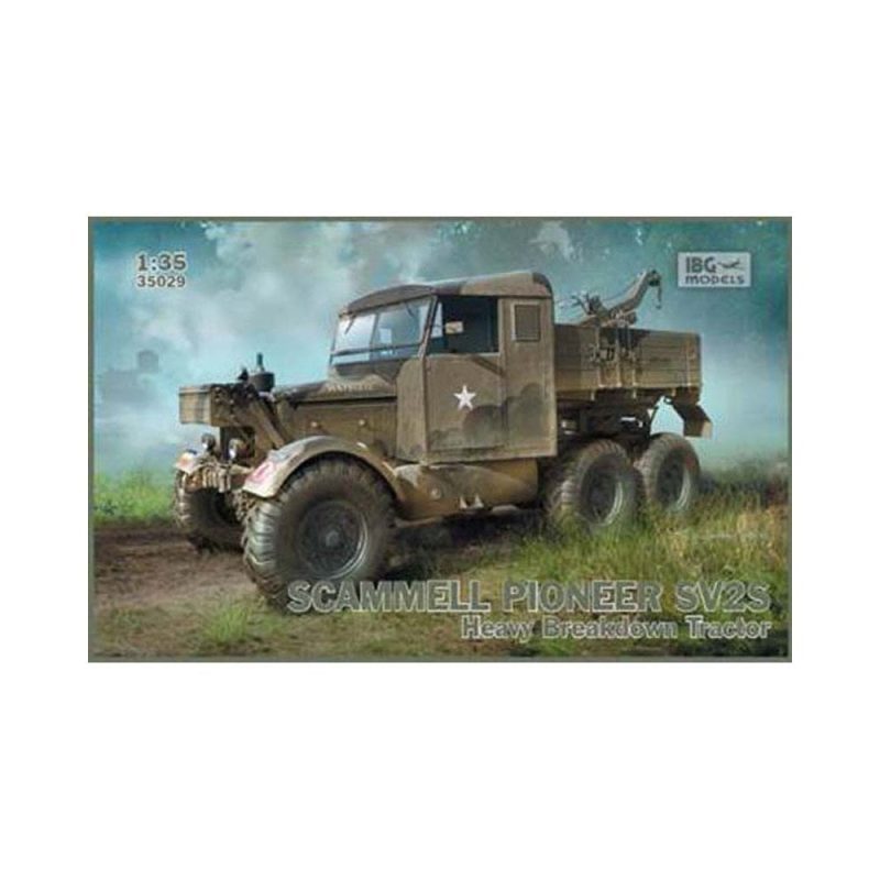 IBG Models Scammell Pioneer SV/2S Heavy Breakdown Tractor (1/35) 35029