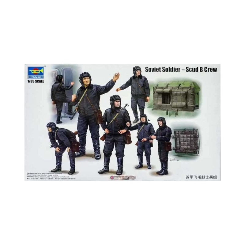 1/35 Soviet Scud B Crew (7 figures) Trumpeter 00434
