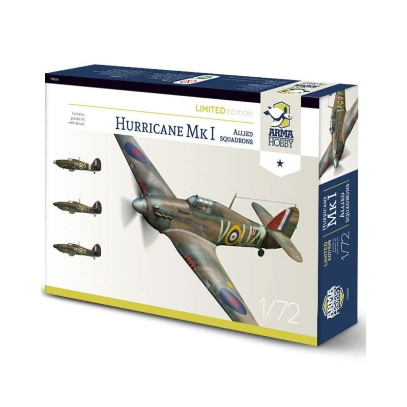 Arma Hobby Hurricane Mk I Allied Squadrons LE (1/72) 70024