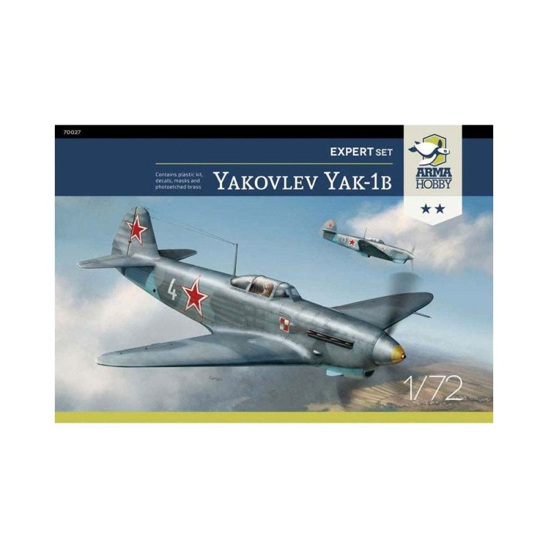 Arma Hobby Yakovlev Yak‑1b Expert Set (1/72) 70027