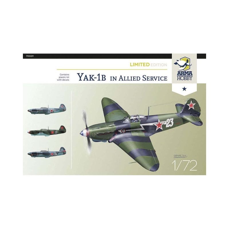 Arma Hobby Yakovlev Yak‑1b in Allied Service (1/72) 70029
