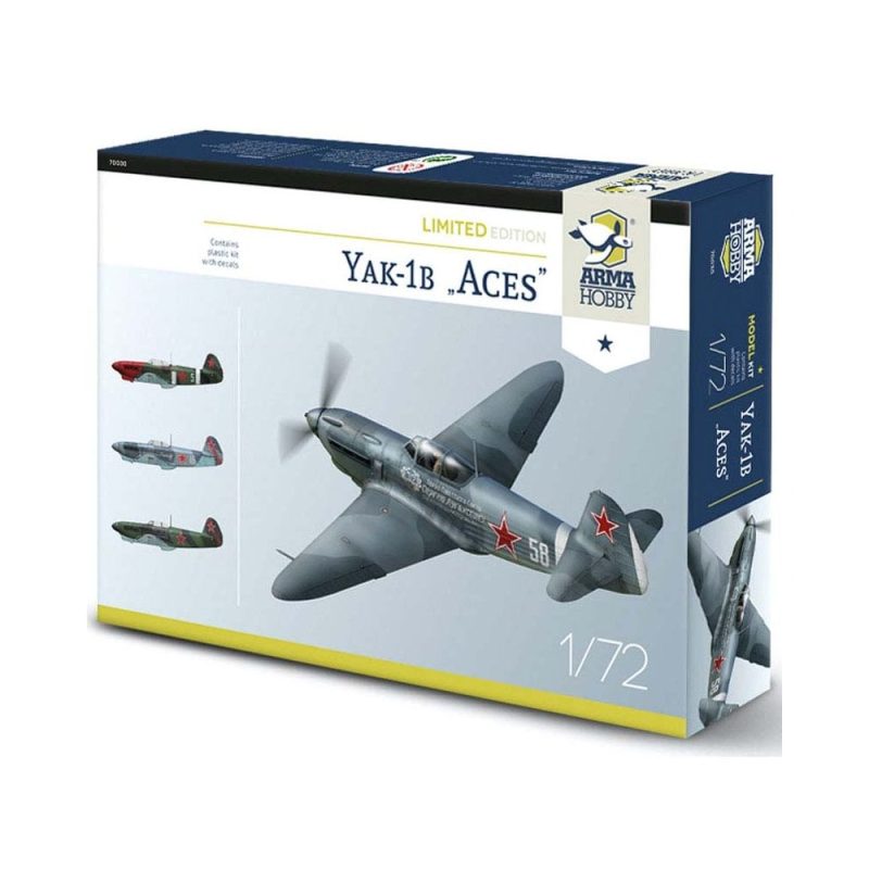 Arma Hobby Yak‑1b “Aces” LE Set (1/72) 70030