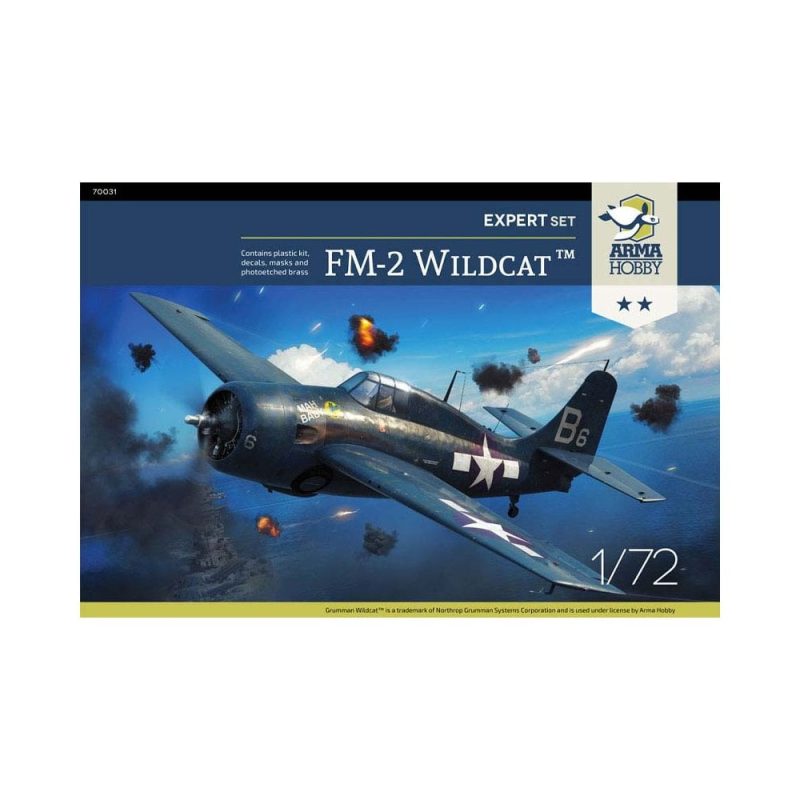 Arma Hobby FM‑2 Wildcat Expert Set (1/72) 70031