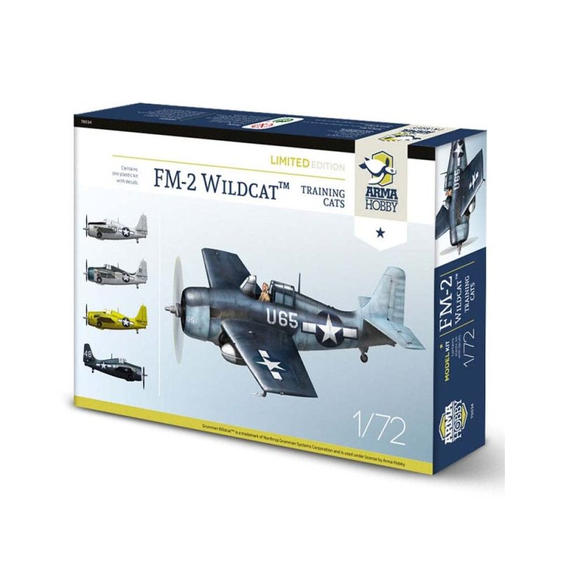 Arma Hobby FM‑2 Wildcat Training Cats LE (1/72) 70034