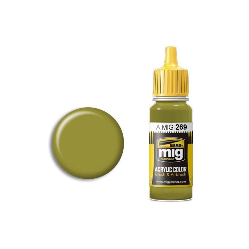 17ml Nakajima Interior Green Ammo A.MIG-0269