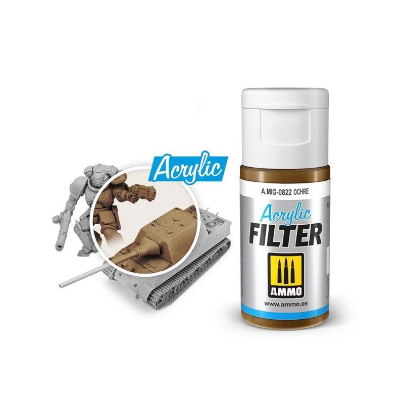 ACRYLIC FILTER Ochre Ammo A.MIG-0822