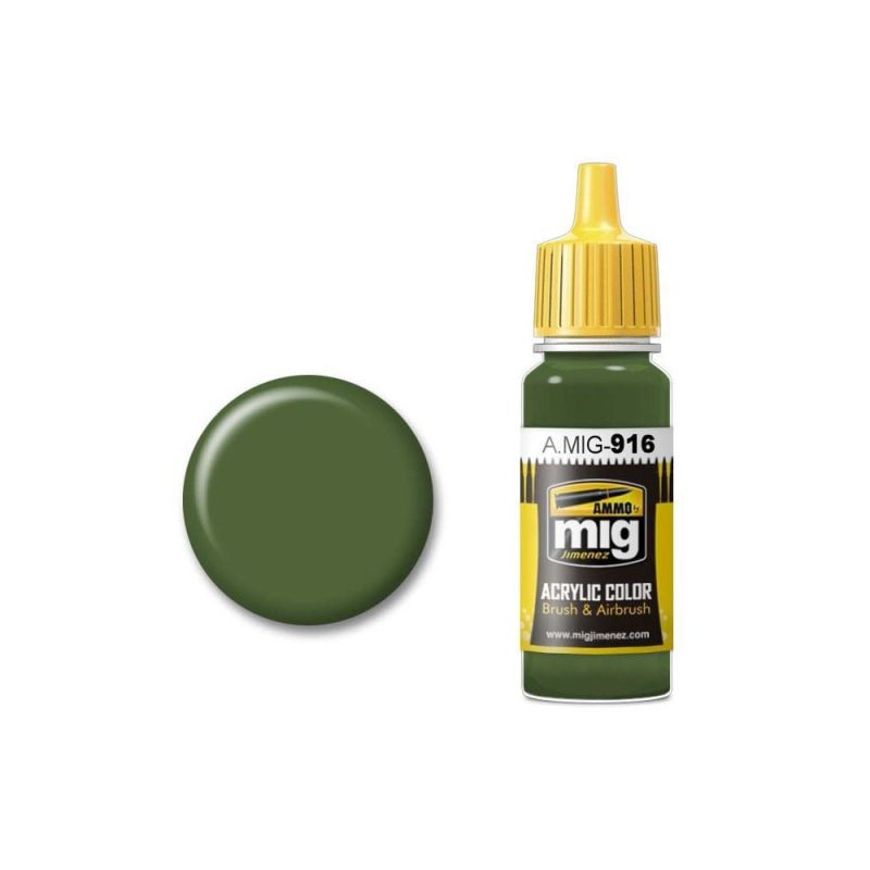 17ml Olivgrun Base Ammo A.MIG-0916