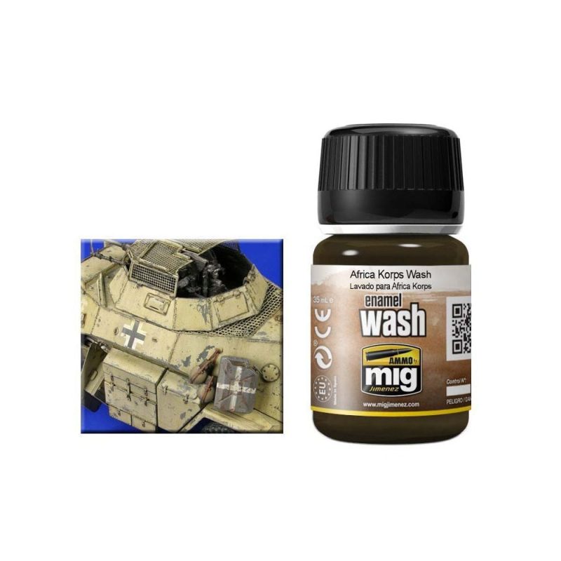 35ml Africa Korps Wash Ammo A.MIG-1001