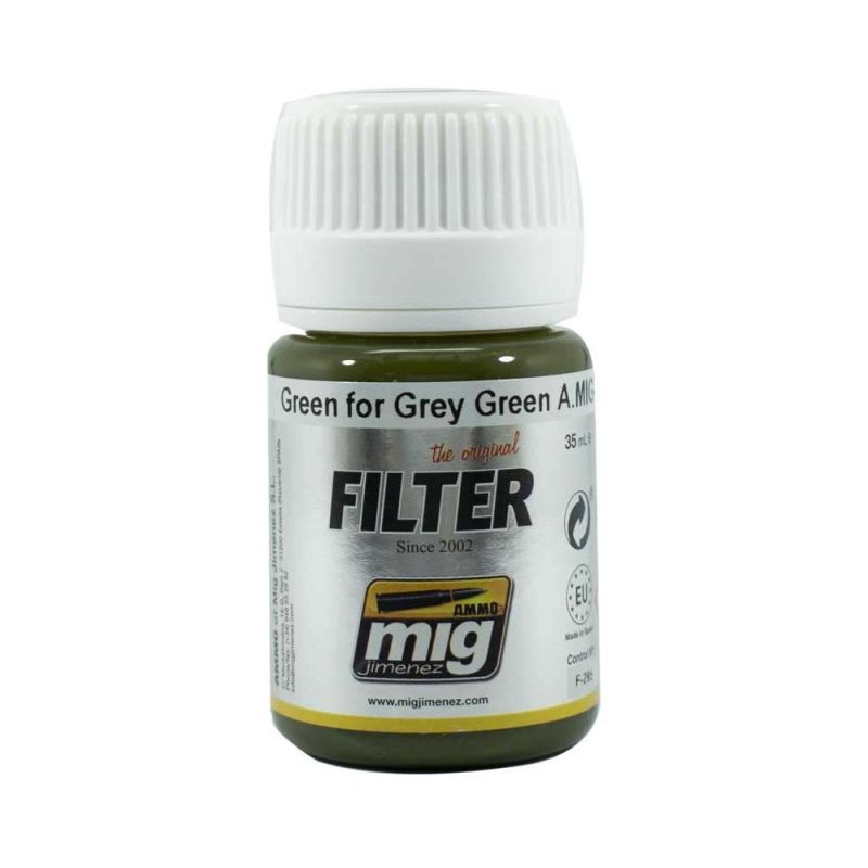 30ml Green For Grey Green Filter Ammo A.MIG-1508
