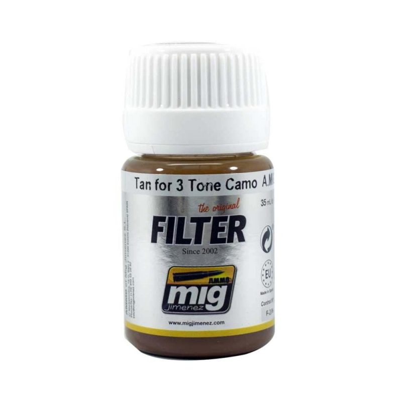 30ml Tan For 3 Tone Camo Filter Ammo A.MIG-1510
