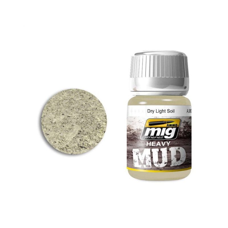 35ml Dry Light Soil Heavy Mud Texture Ammo A.MIG-1700