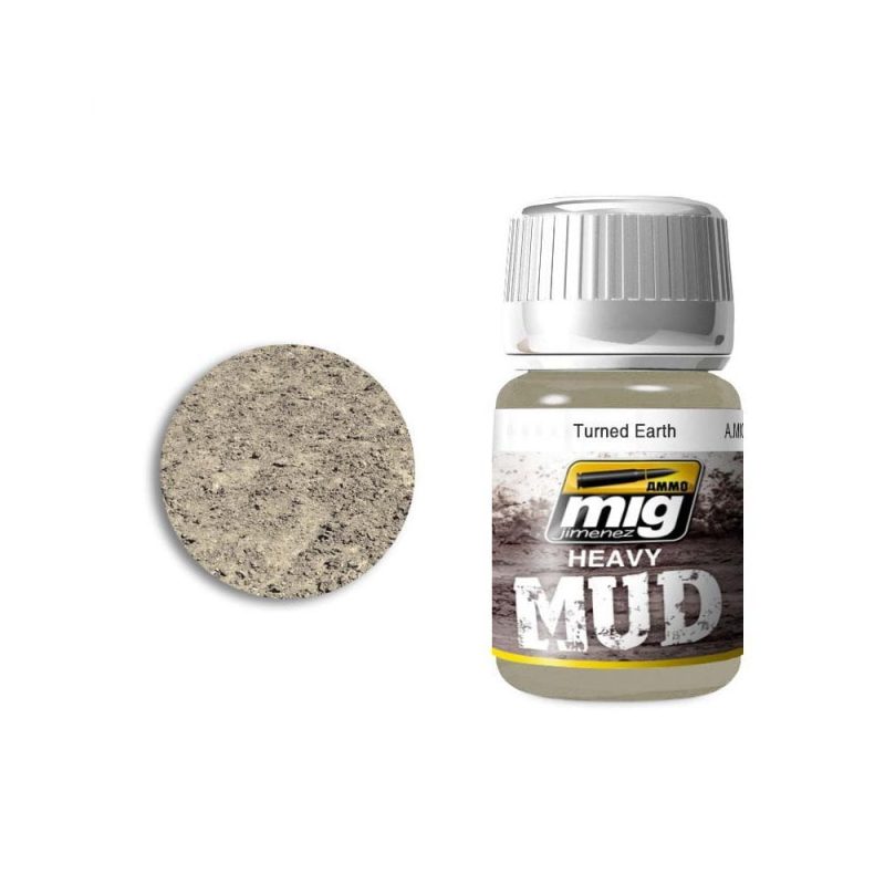 35ml Turned Earth Heavy Mud Texture Ammo A.MIG-1702