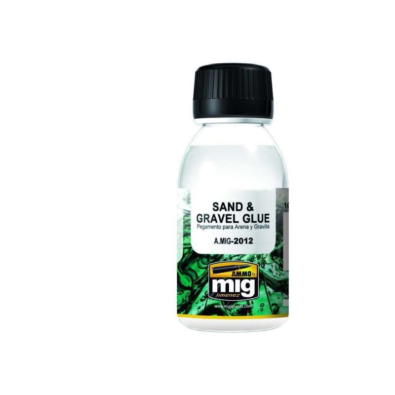 100ml Sand and Gravel Glue Ammo A.MIG-2012
