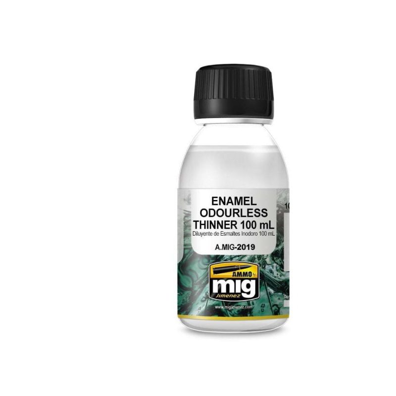 100ml Enamel Odourless Thinner Ammo A.MIG-2019