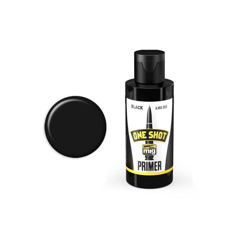 60ml Black One Shot Primer Ammo A.MIG-2023