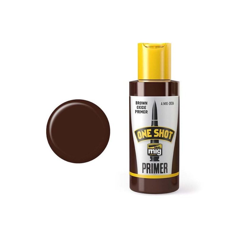 60ml Brown Oxide One Shot Primer Ammo A.MIG-2026