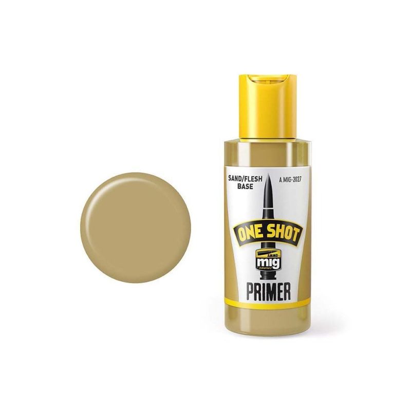 60ml Sand Flesh One Shot Primer Ammo A.MIG-2027