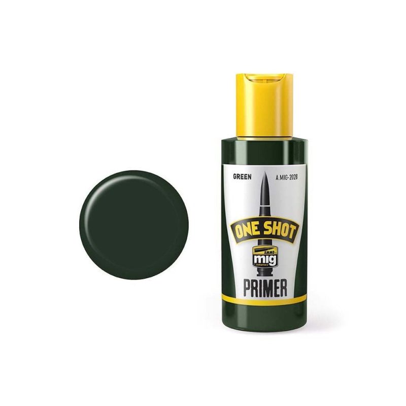 60ml Green One Shot Primer Ammo A.MIG-2028