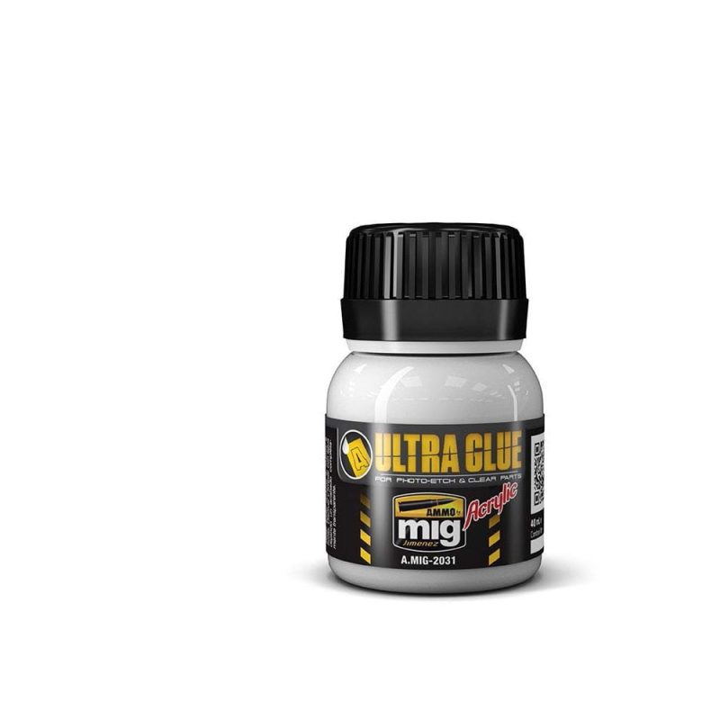 Ultra Glue - For Etch, Clear Parts & More Ammo A.MIG-2031
