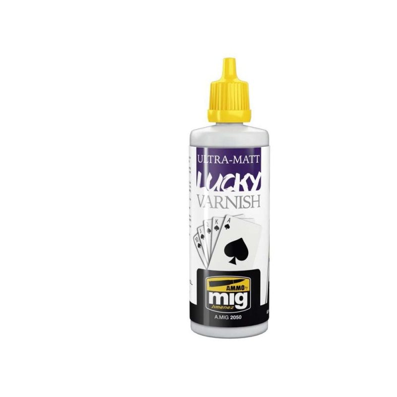 60ml Ultra-Matt Lucky Varnish Ammo A.MIG-2050