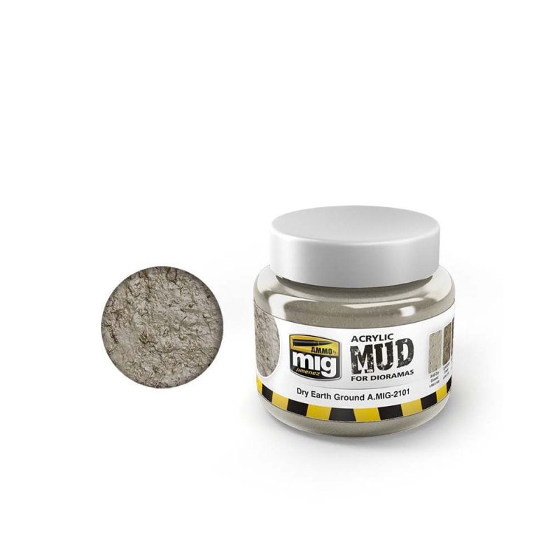 250ml Dry Earth Ground - Matt Ammo A.MIG-2101