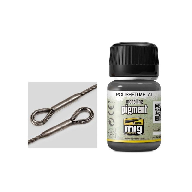 35ml Polished Metal Pigment A.MIG-3021 Ammo A.MIG-3021