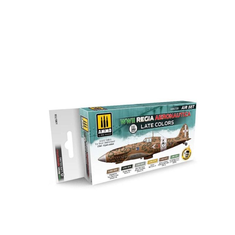 WWII Regia Aeronautic Late Colors Set Ammo A.MIG-7238
