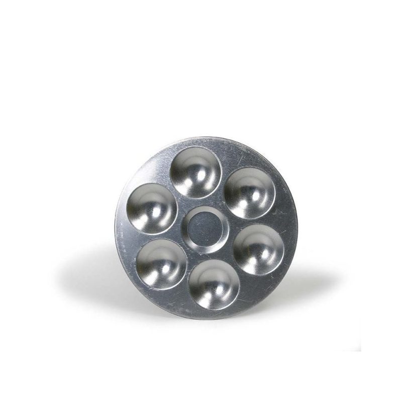 6 Well Aluminium Palette Ammo A.MIG-8008