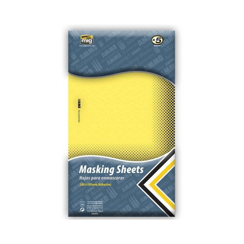 Masking Sheets Ammo A.MIG-8043