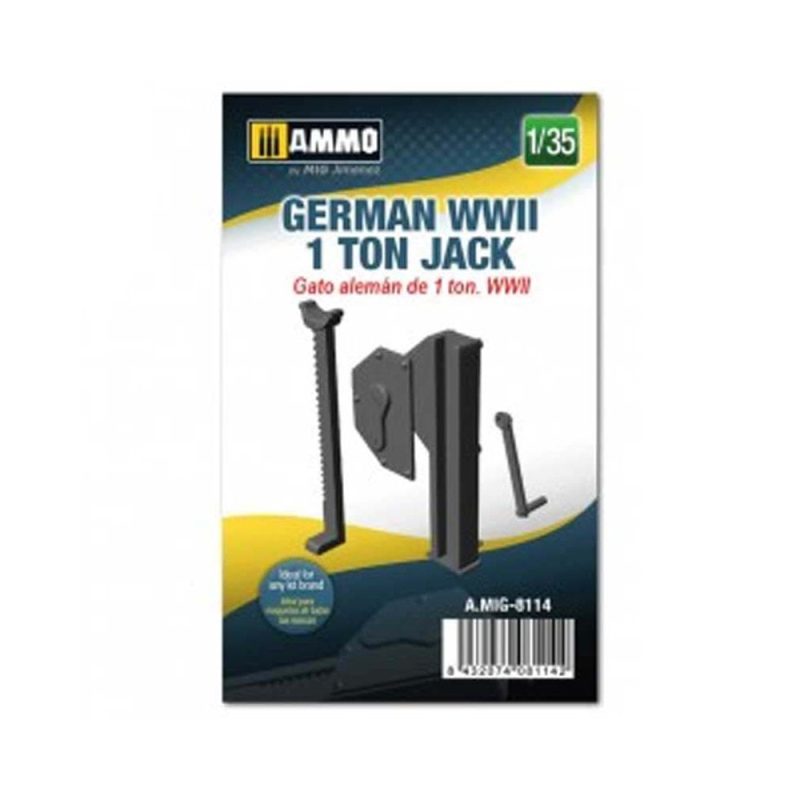 1/35 German WWII 1 ton Jack Ammo A.MIG-8114