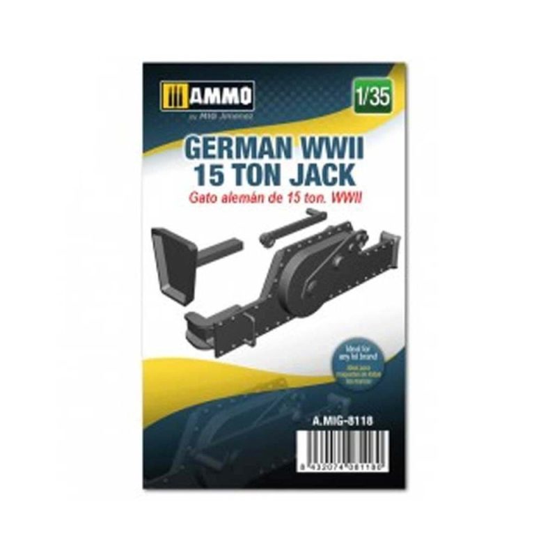 1/35 German WWII 15 ton Jack Ammo A.MIG-8118