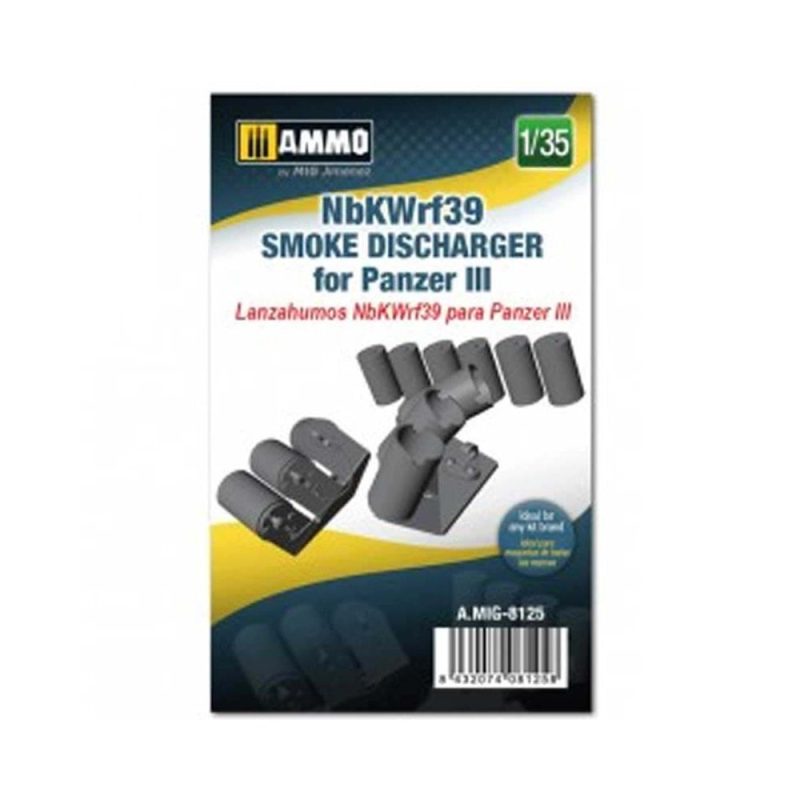 1/35 NbKWrf39 Smoke Discharged for Panzer III Ammo A.MIG-8125