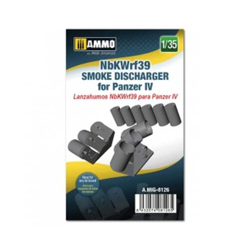 1/35 NbKWrf39 Smoke Discharged for Panzer IV Ammo A.MIG-8126