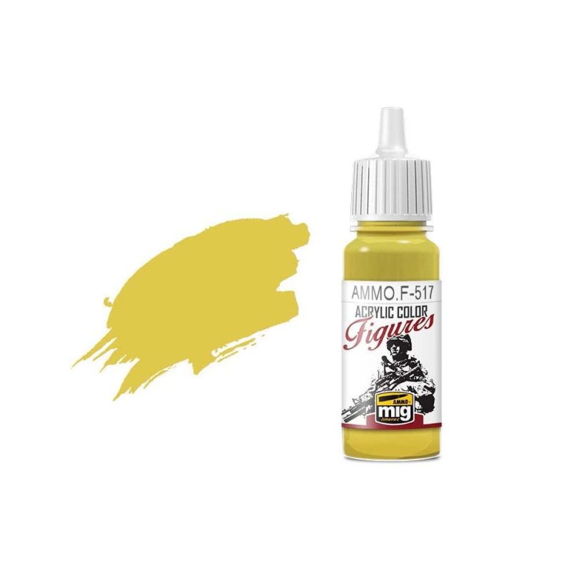 17ml Pale Gold Yellow Ammo F-517