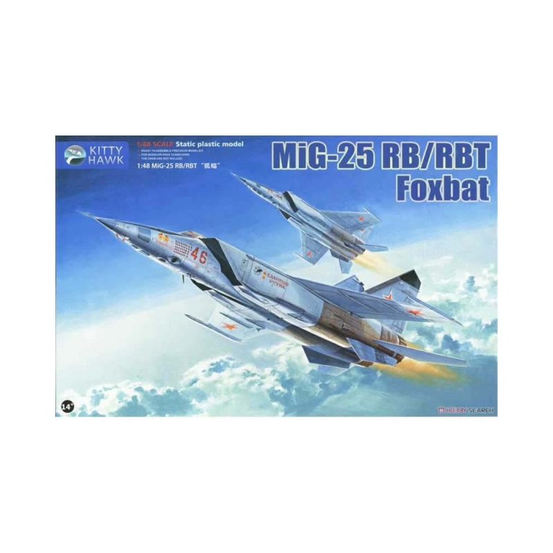 1/48 MiG-25RB/RBT "Foxbat-B/D" Kitty Hawk KH80113