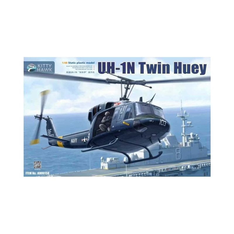 Kitty Hawk Models UH-1N Twin Huey (1/48) 80158